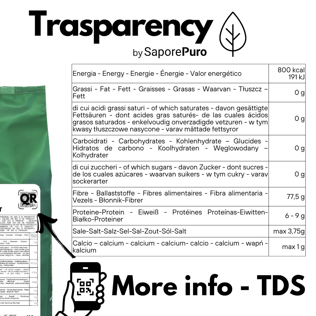 Gomma di Xantano - E415 -  Confezionato in Italia - SaporePuro