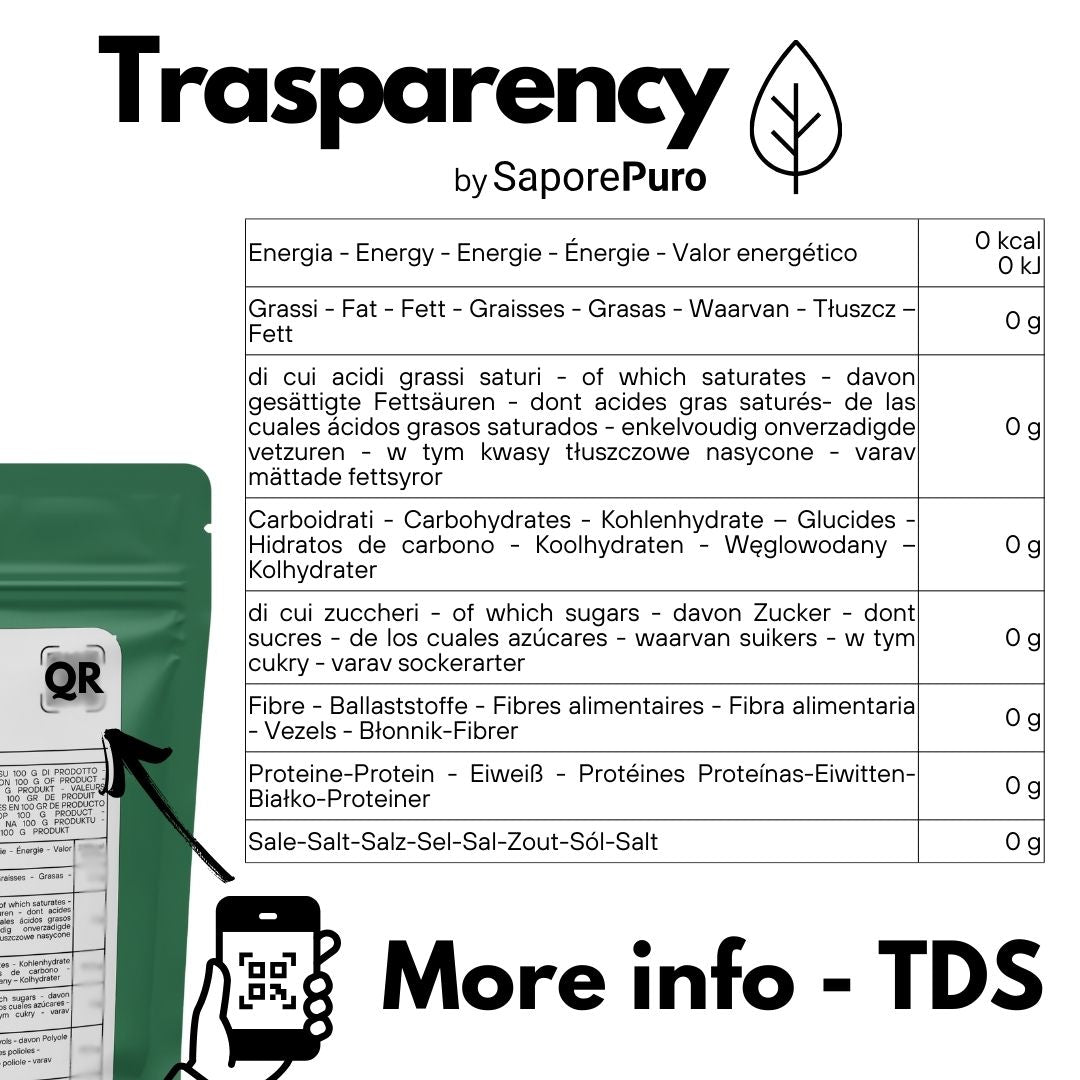 SaporePuro Sucralosio Puro in Polvere – Dolcificante Senza Calorie – Gluten Free – Ideale per Dolci, Bevande e Preparazioni Alimentari - SaporePuro