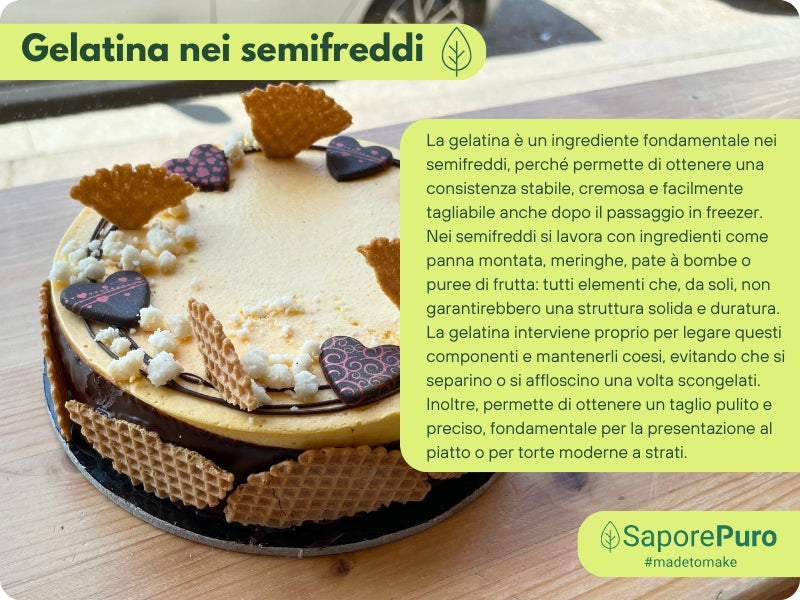 Gelatina Istantanea 200-220 bloom - Cold - Tipo A - E441 - SaporePuro