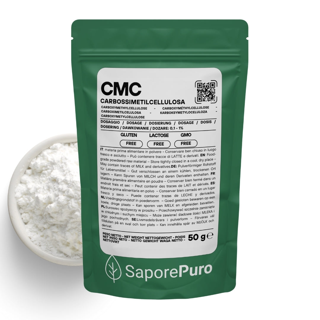 Carbossimetilcellulosa - CMC - E466 - SaporePuro