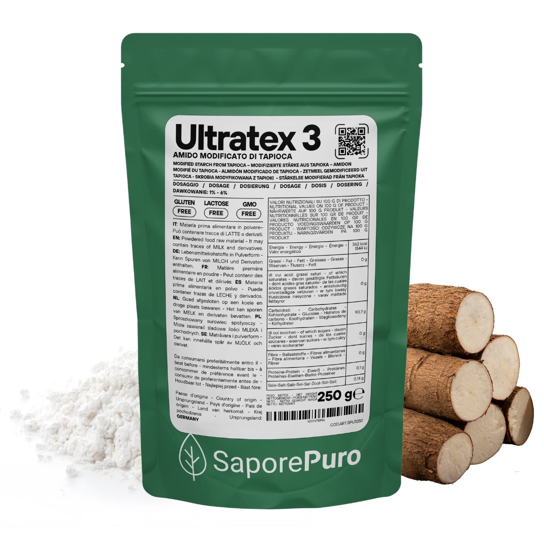 ULTRATEX 3 - Amido modificato da Tapioca - Uso Caldo e Freddo