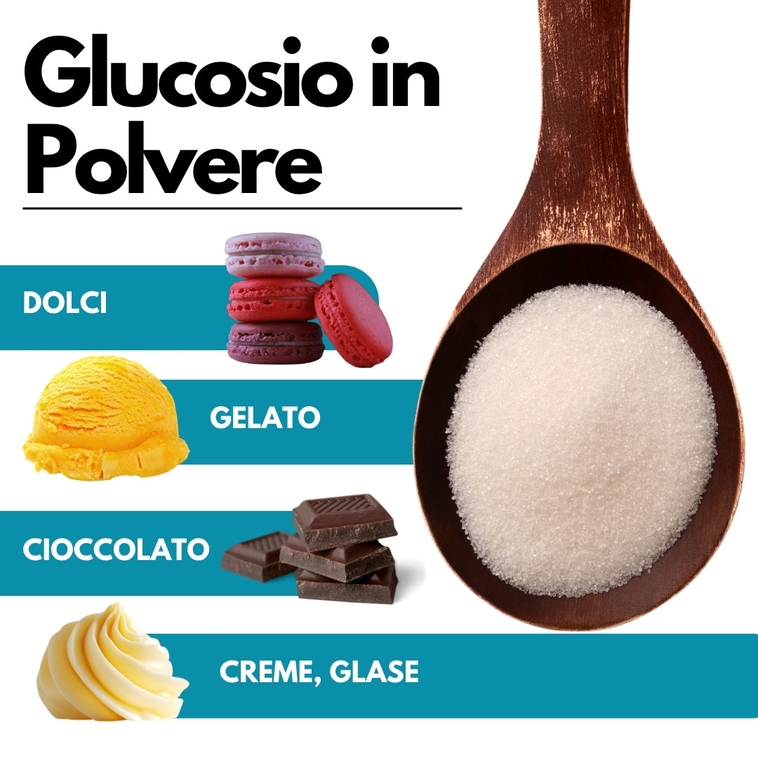 Sciroppo di glucosio in polvere 38-39DE - 1 kg - SaporePuro