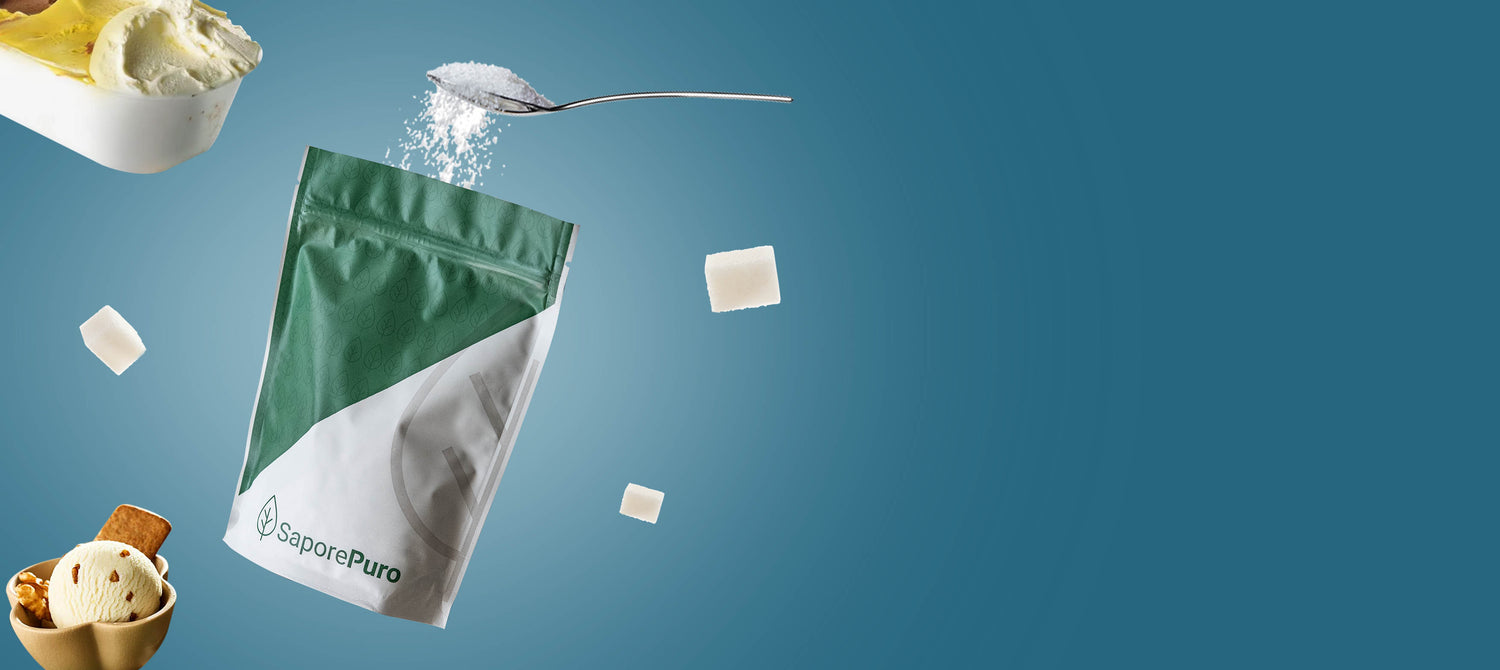 FlavorPure Sugars and Sweeteners, Natural Sweeteners such as Maltitol and Erythritol with 0kcal