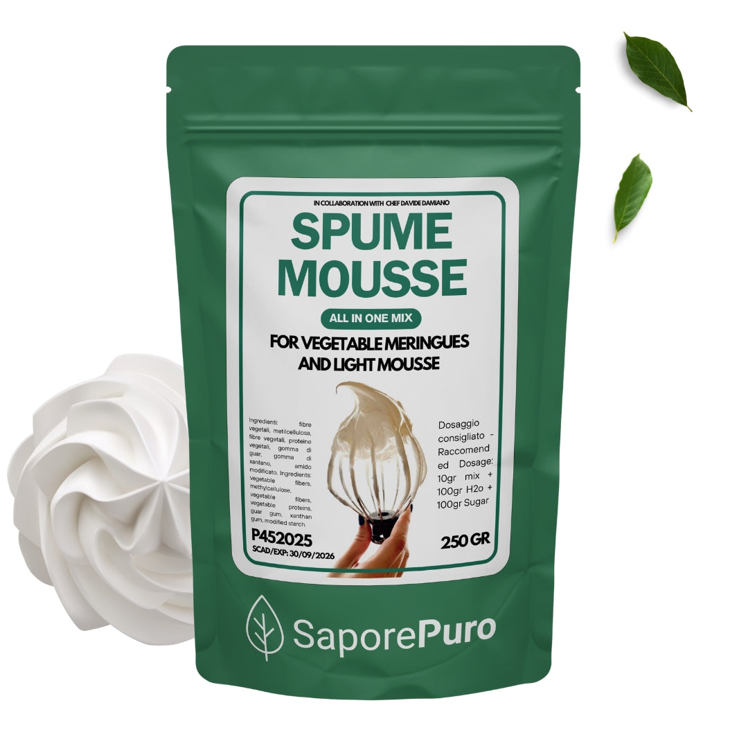 Spume Mousse – Mix per mousse e spume vegane professionali - 250g