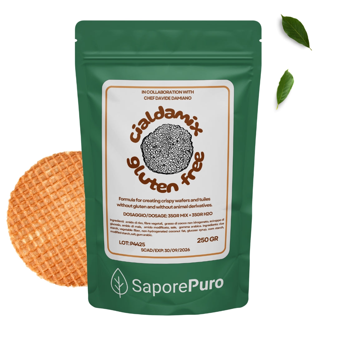 Mix per Cialde Gluten Free – Croccantezza e leggerezza perfette - 250g