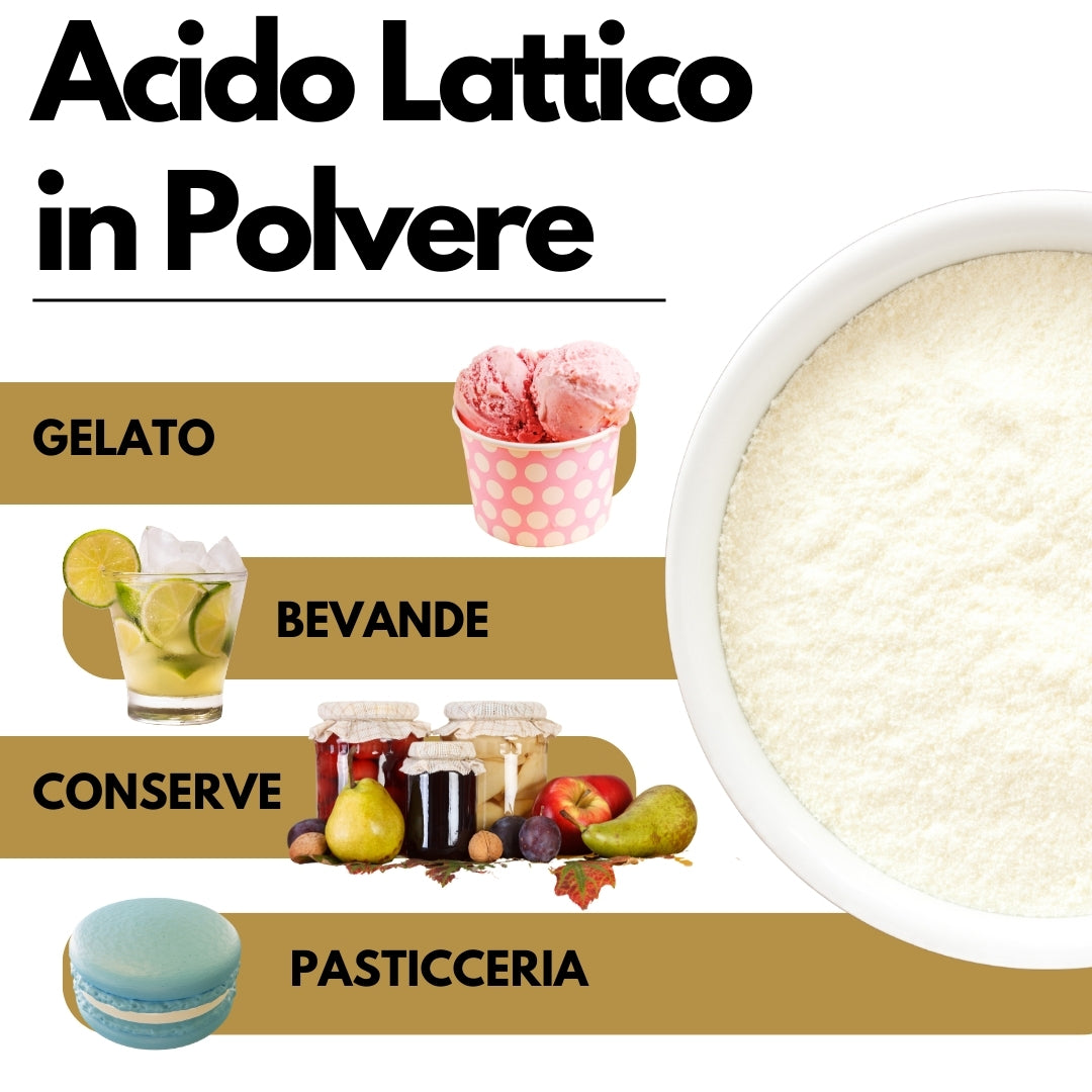 Acido Lattico in Polvere - 1kg