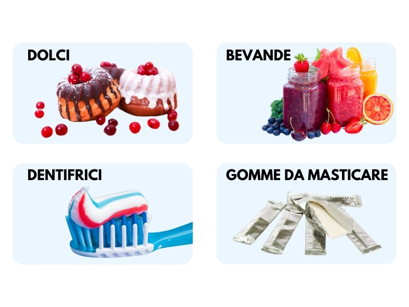 Xylitol de bouleau - 1kg - Edulcorant naturel avec moins de calories - SaporePuro