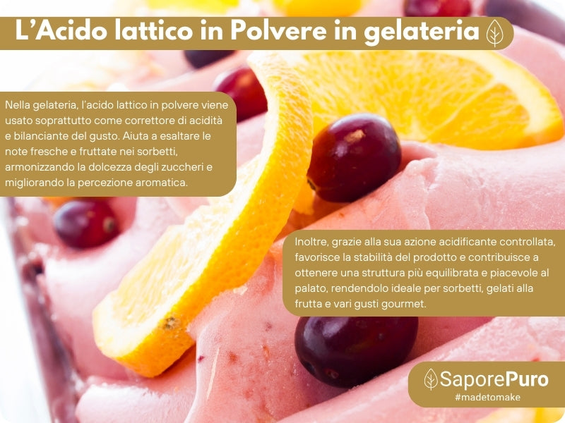 Acido Lattico in Polvere - 1kg - SaporePuro