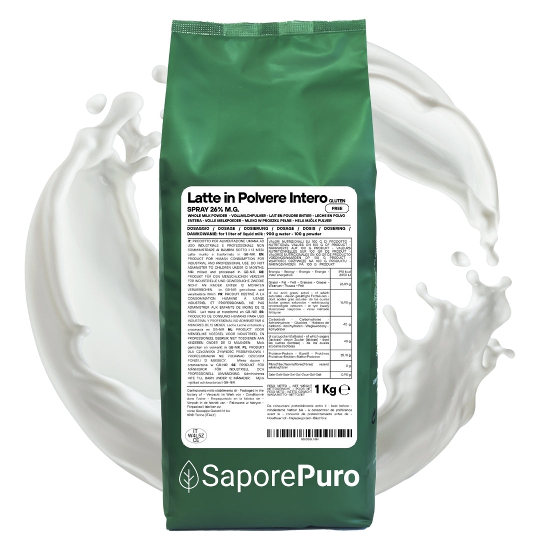 Lait entier en poudre - 1Kg - Lait Origine U.E.