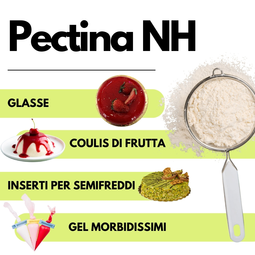 Pectine NH SaporePuro - idéale pour le nappage, les gelées et le glaçage
