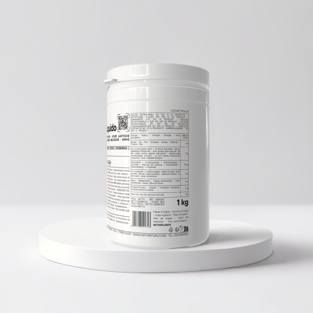 Acido Lattico Liquido Alimentare | SaporePuro - SaporePuro