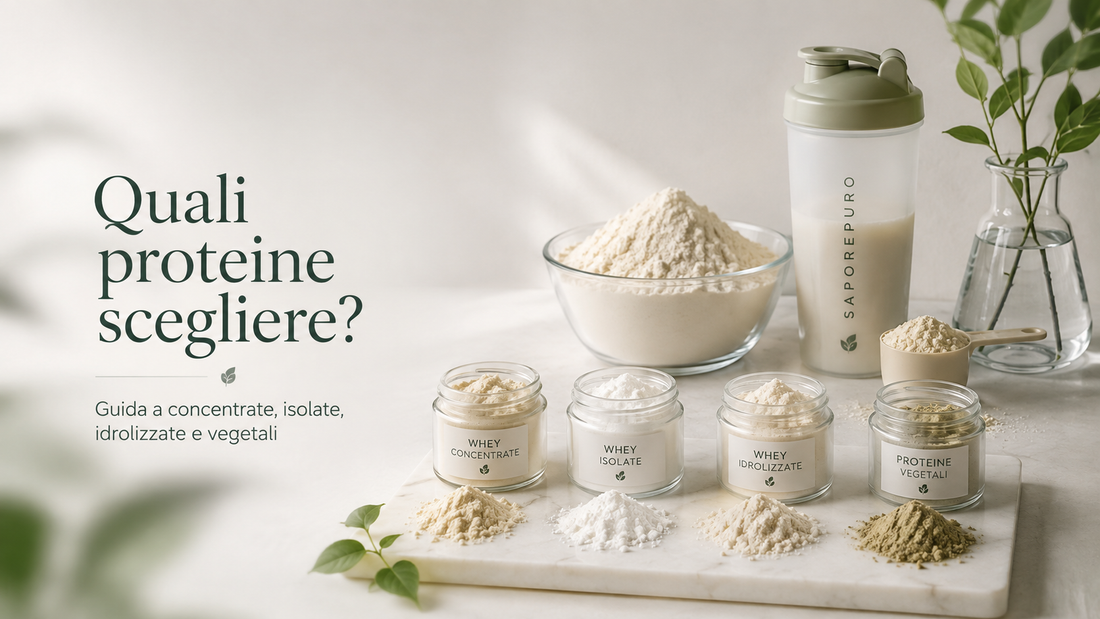 Quali proteine scegliere? Whey concentrate, isolate, idrolizzate e vegetali
