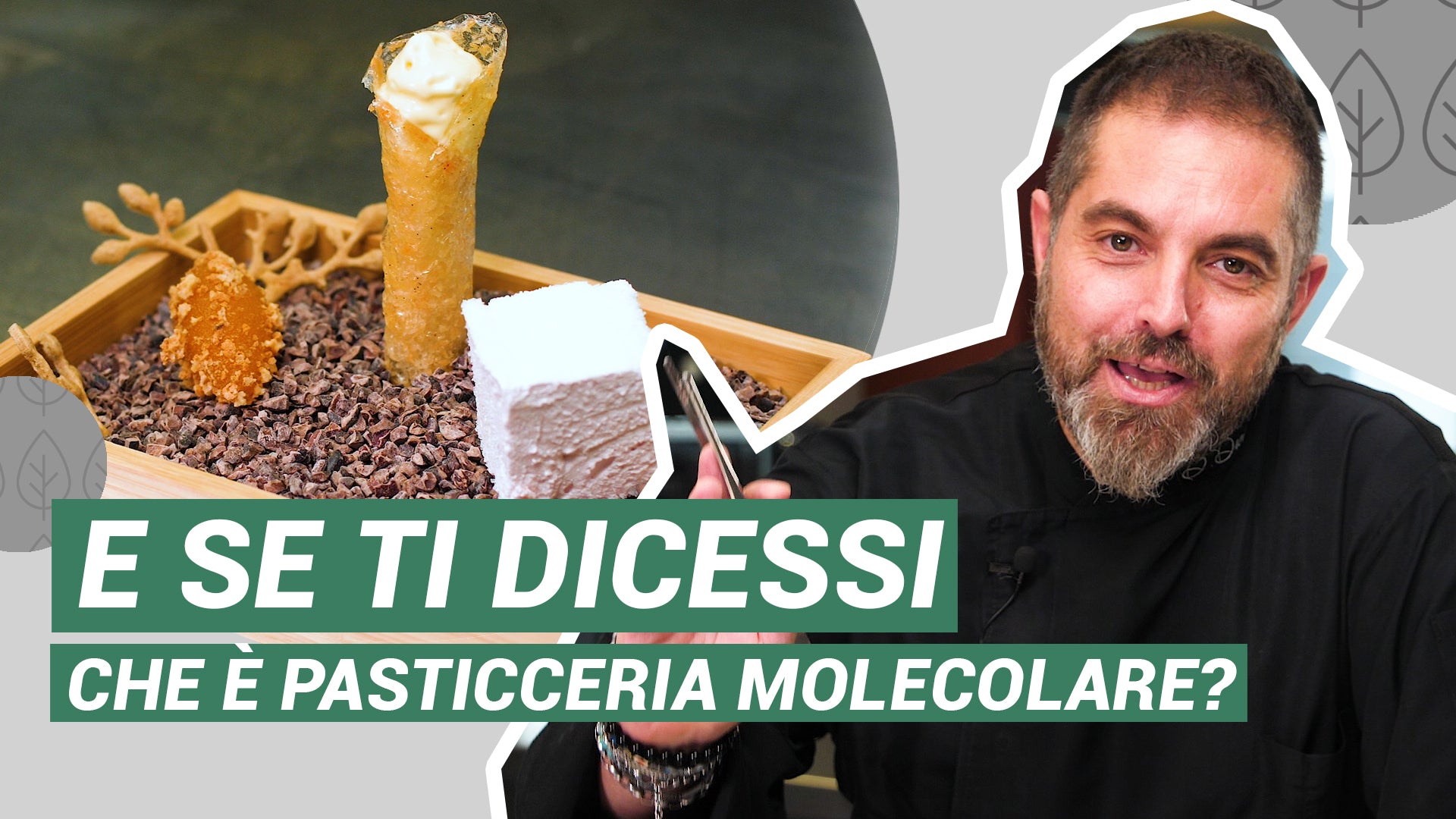 Técnicas de pastelería molecular con SaporePuro y el chef Davide Damiano