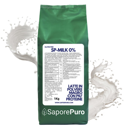 Low-Fat Milk Powder with more Protein - substitute for classic Milk Powder for Ice Cream, Pastry and other use - SP MILK