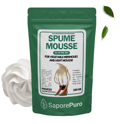 Spume Mousse – Mix per mousse e spume vegane professionali - 250g