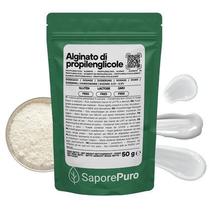 Alginato di Propilenglicole (E405) - 50gr