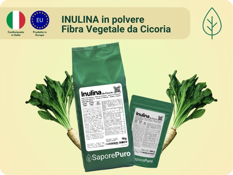Inulina in polvere pura - 250gr - SaporePuro