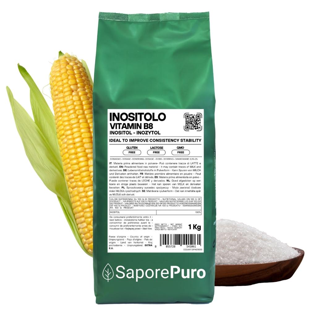 Inositolo Myo-Inositol - Vitamina B8 Pura | SaporePuro