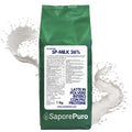 Latte intero in polvere SaporePuro con alto contenuto proteico, ideale per gelati, pasticceria e altri usi culinari.