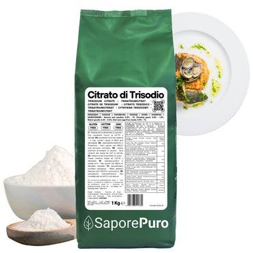Citrato di Trisodio - E331iii - Regolatore di acidità alimentare