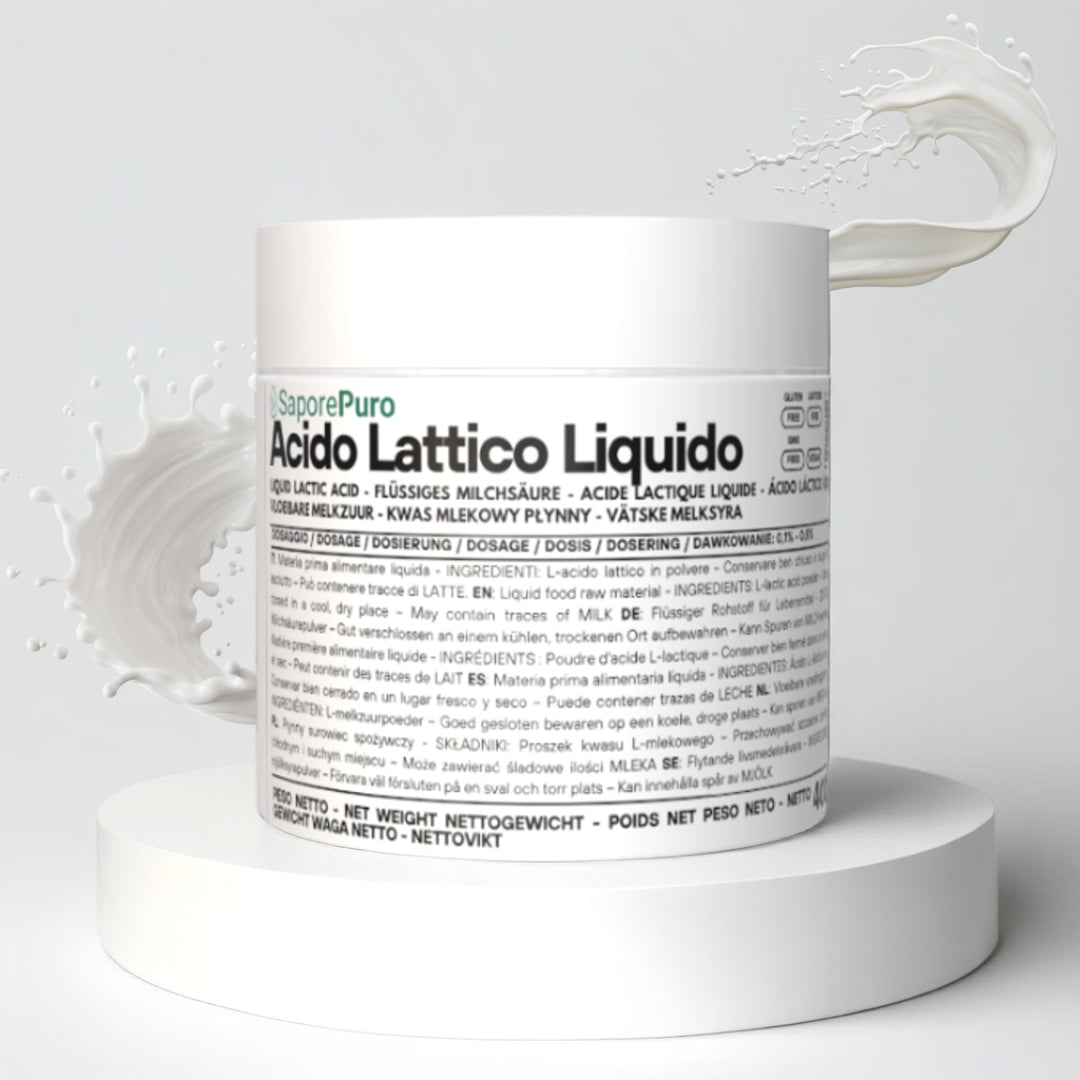 Acido Lattico Liquido Alimentare | SaporePuro