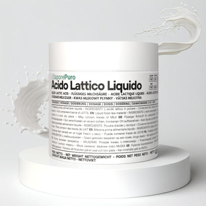Acido Lattico Liquido Alimentare | SaporePuro