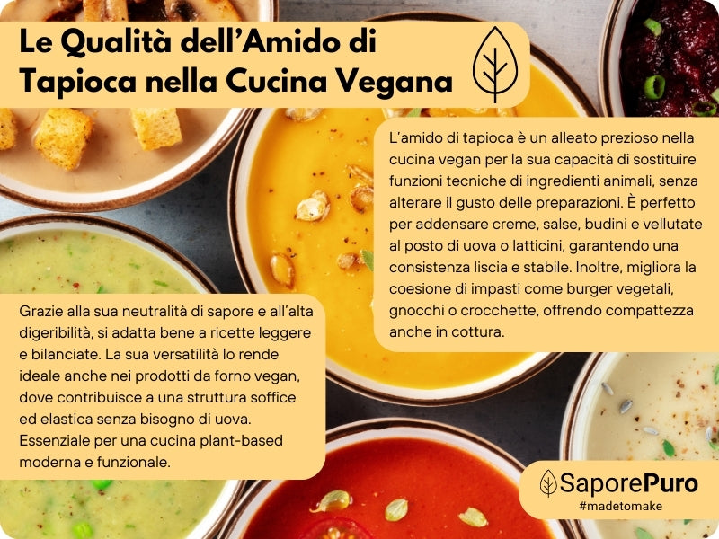 Amido di Tapioca Nativo SaporePuro: Scopri il Segreto di una Cucina Perfetta!
