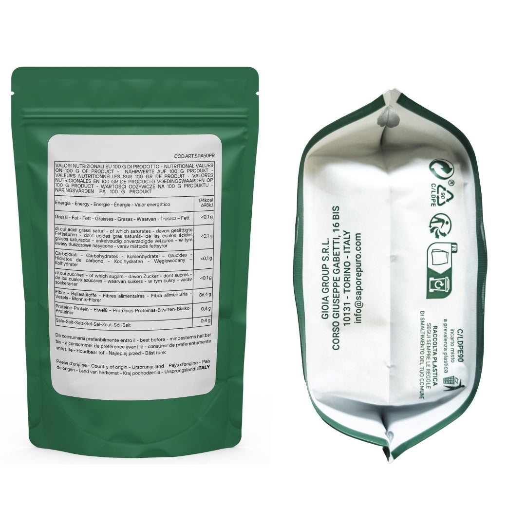 Agar Agar Preattivato - E406 - Origine ITALIA - La migliore scelta nell'applicazione lattiero-casearia - SaporePuro
