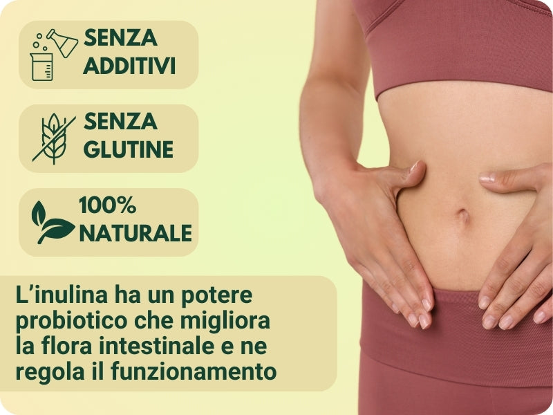 Inulina in polvere pura - 250gr - SaporePuro