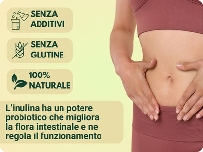 Inulina in polvere pura - 250gr - SaporePuro