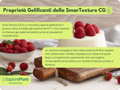 SmarTexture CG - Miscela di gelatina ad azione istantanea e strutturante di fibre - Attivazione a freddo