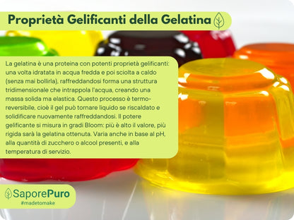 Gelatina Istantanea 200-220 bloom - Cold - Tipo A - E441