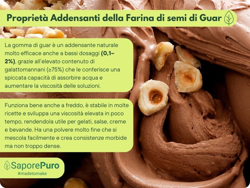 Farina di Semi di Guar (E412)  - Origine India - Confezionato in Italia