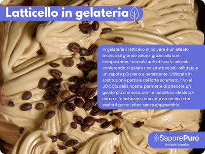 Latticello in polvere - 1KG - Siero di Latte in polvere
