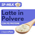 Latte in Polvere con più Proteine Magro o Intero - sostituto del Latte in Polvere per Gelati, Pasticceria e altri uso - SP MILK