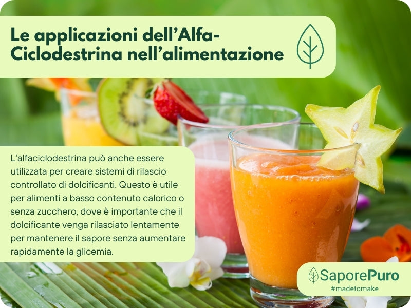 Alfaciclodestrina - Ciclodestrina - L'Innovazione nel Mondo del Gelato Clean Label