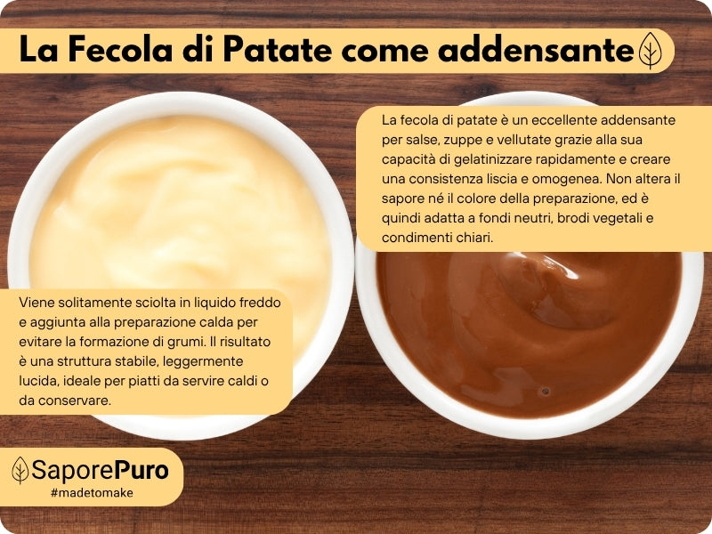 Fecola di Patate - 1kg - Confezionato in Italia