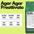 Agar Agar Pasteurizado - E406 - Origen ITALIA - La mejor elección en la aplicación láctea