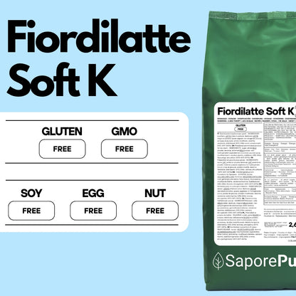 Fiordilatte Soft K – Base pour Gelato Soft 2,6 kg