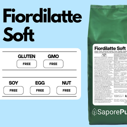 Fiordilatte Soft – Base pour Gelato Soft au Fiordilatte 2,1 kg