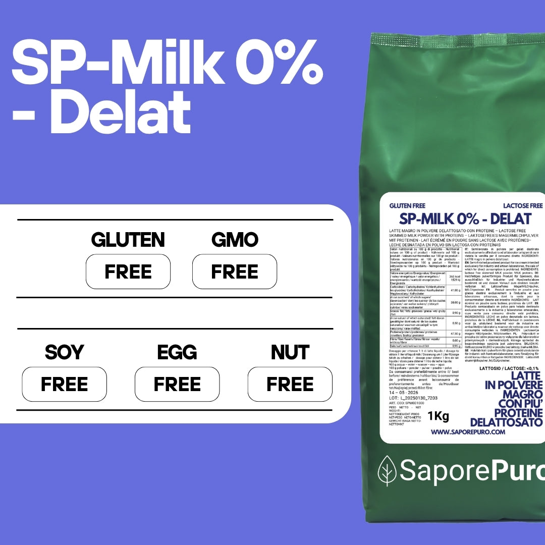 Latte magro in polvere delattosato con pi proteine | SaporePuro Latte magro in polvere delattosato con pi proteine | SaporePuro