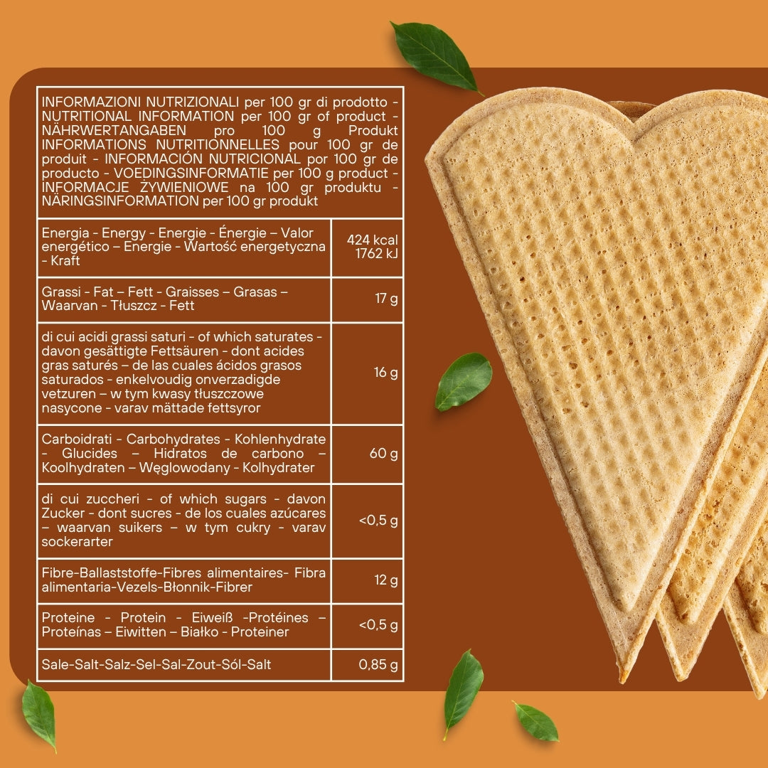 Preparato SaporePuro Cialda Mix per cialde e tuiles senza glutine in confezione candida
