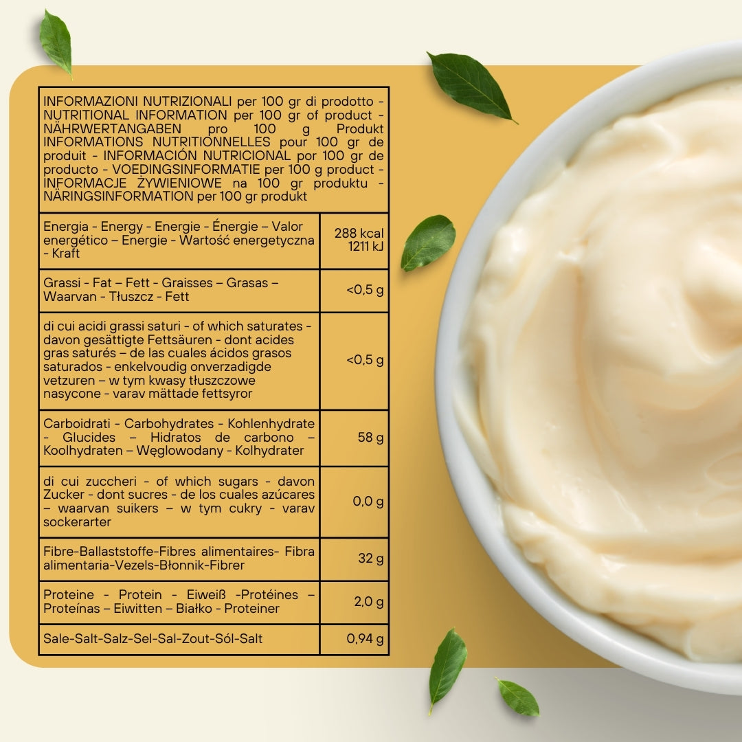 Mix tecnico vegan SaporePuro Mayocream per creme, salse e coulis, confezione del prodotto
