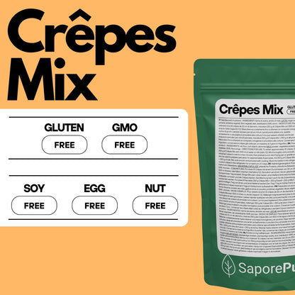 Mezcla de Crêpes Sin Gluten | SaporePuro