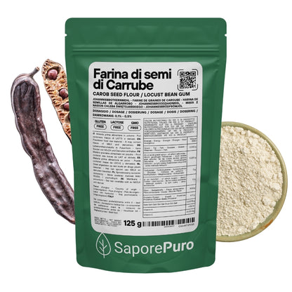 Farina di Semi di Carrube (E410) - origine ITALIA