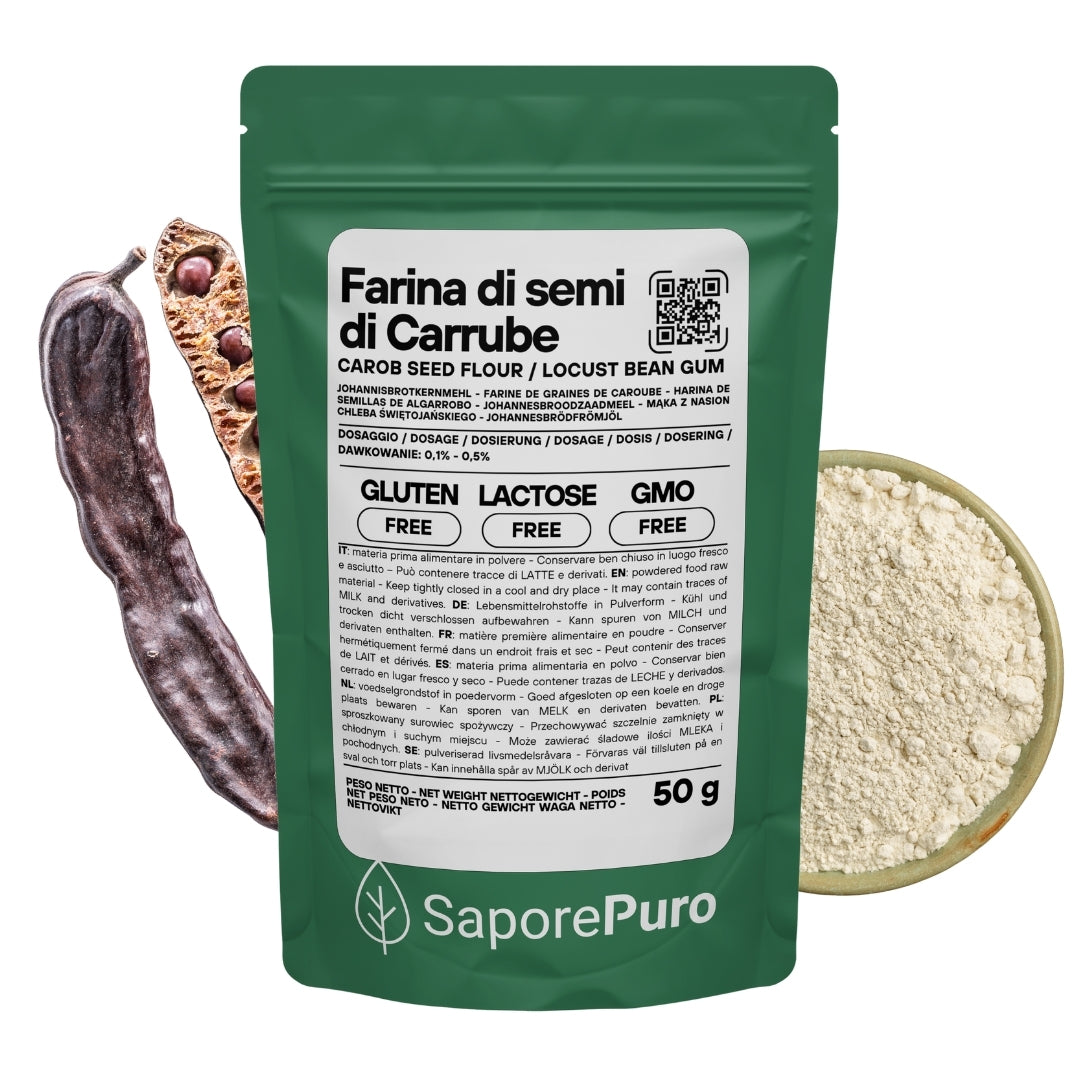 Farina di Semi di Carrube (E410) - origine ITALIA