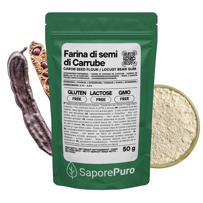 Farina di Semi di Carrube (E410) - origine ITALIA