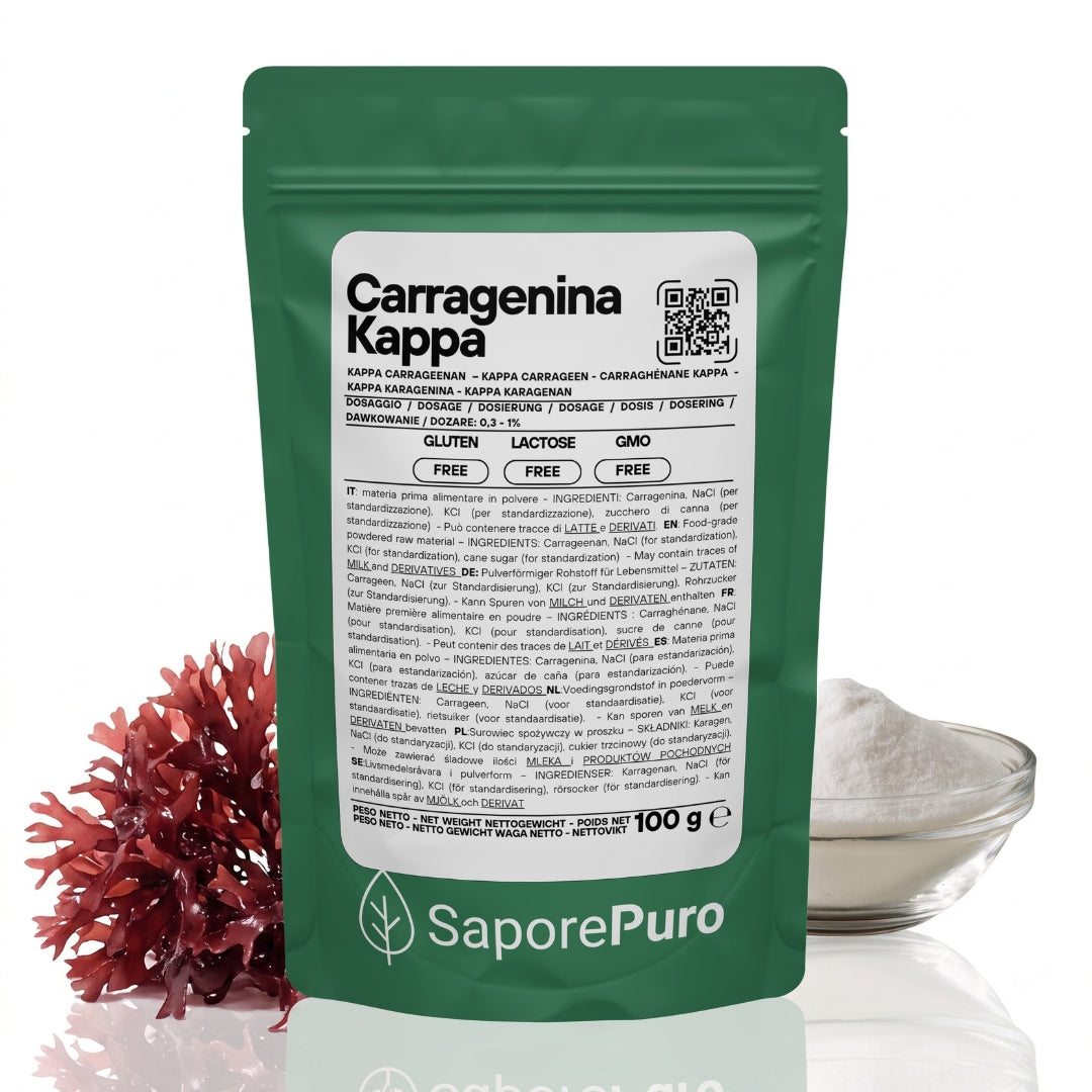 Kappa Carrageenan (E407) - Packaged in Italy