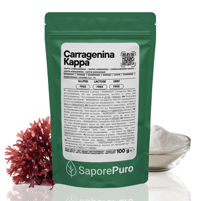 Kappa Carrageenan (E407) - Packaged in Italy