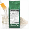 Gomma di Xantano E415 SaporePuro, confezione da Italia, ingrediente naturale per cucina e pasticceria, immagine del prodotto.